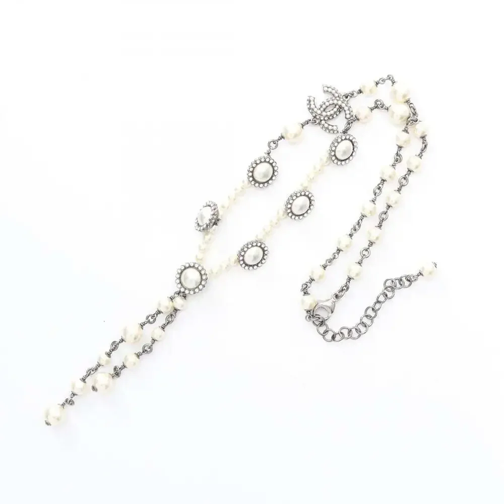 Chanel Cc Logo Pendant Necklace #246843C20B